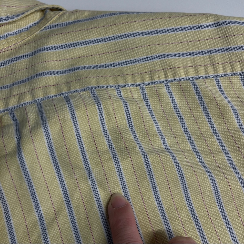 Imperfect XXL Polo Ralph Lauren classic fit 100% cotton button down long sleeved - Picture 3 of 15
